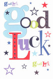 Bright and buoyant, this good luck card mirrors the supportive spirit found throughout Elm Park-from Brentwood Road to the cheerful shops of the high street. Large, pastel-blue letters of 'Good Luck' twist and dance with vibrant reds, mossy greens, and plush purples, each letter chosen with the care of a florist at Florist Elm Park assembling a bespoke arrangement. Delicate stars in lemony yellow, deep navy, and soft lilac skip across the snow-white background, hinting at late-night dreams and fresh aspirations. The card's finish is deliciously smooth to the touch-cool and crisp, much like the sensation of holding a freshly delivered bouquet. The composition overflows with optimism, ideal for a loved one starting a new job, embarking on studies nearby, or taking a bold leap of faith. It's the sort of heartfelt expression that tucks perfectly into the everyday moments of Elm Park, imparting encouragement, warmth, and the gentle belief that every wish is written in the stars.